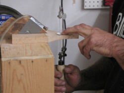 Shell cutting jig