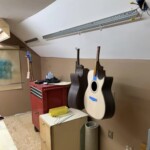 Curing in the finish room